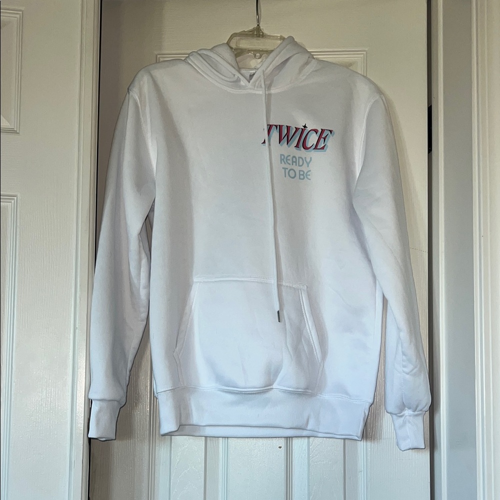 Twice Pullover Hoodie Size Medium